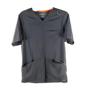 Motion By Barco Women's Scrub Top Gray Size X Small Medical Nursing